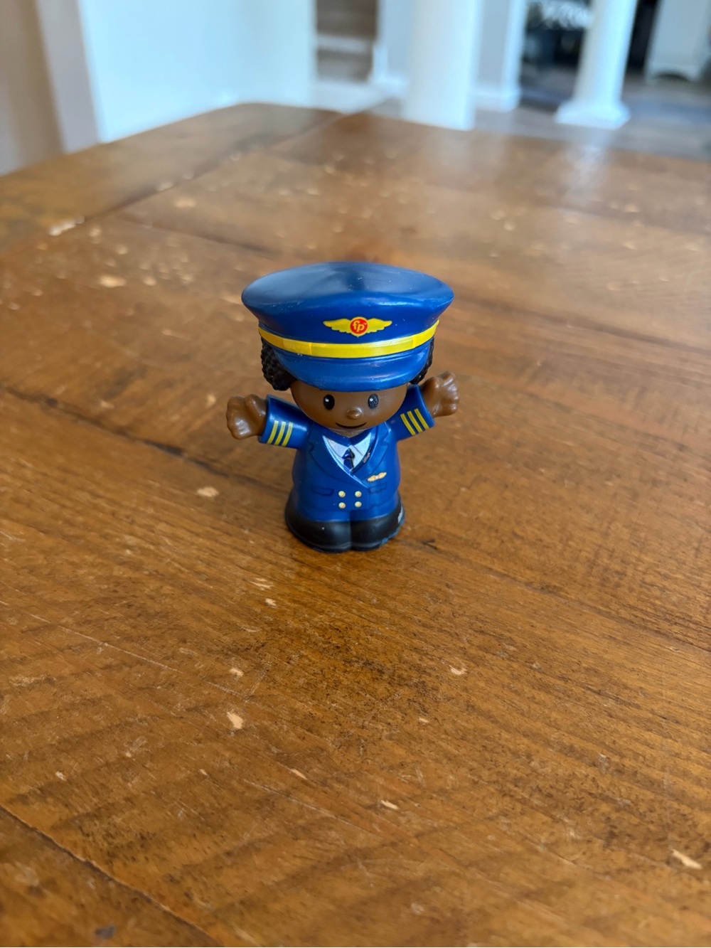 Fisher Price Little People airplane pilot as is